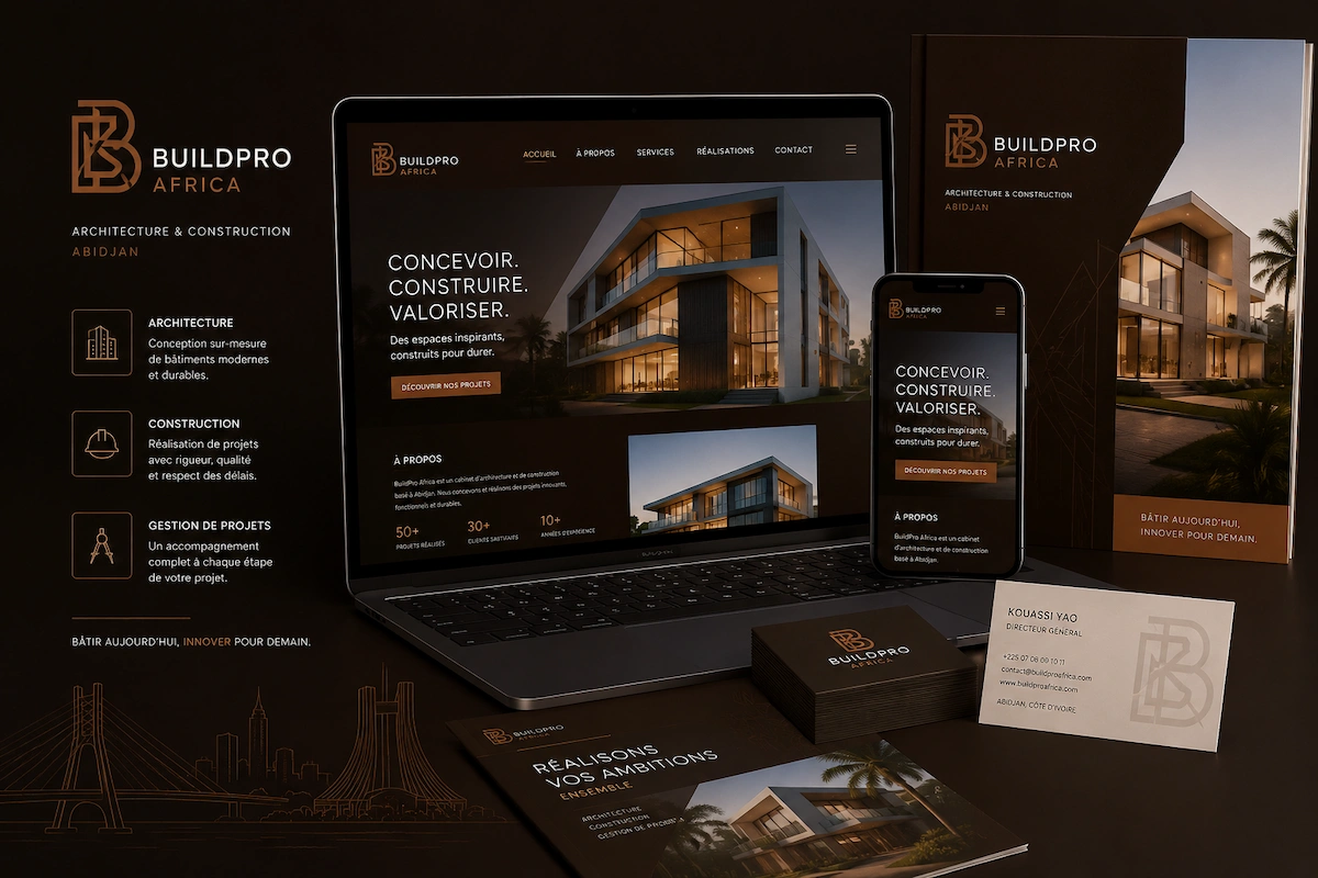 BuildPro Africa — Site Internet