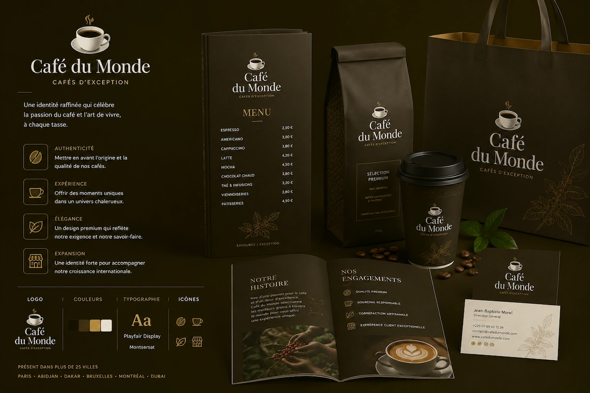 Café du Monde — Supports Print