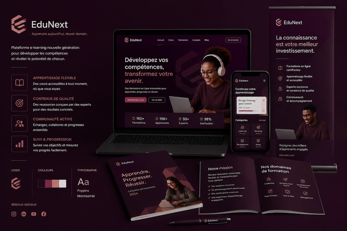 EduNext — Site Internet