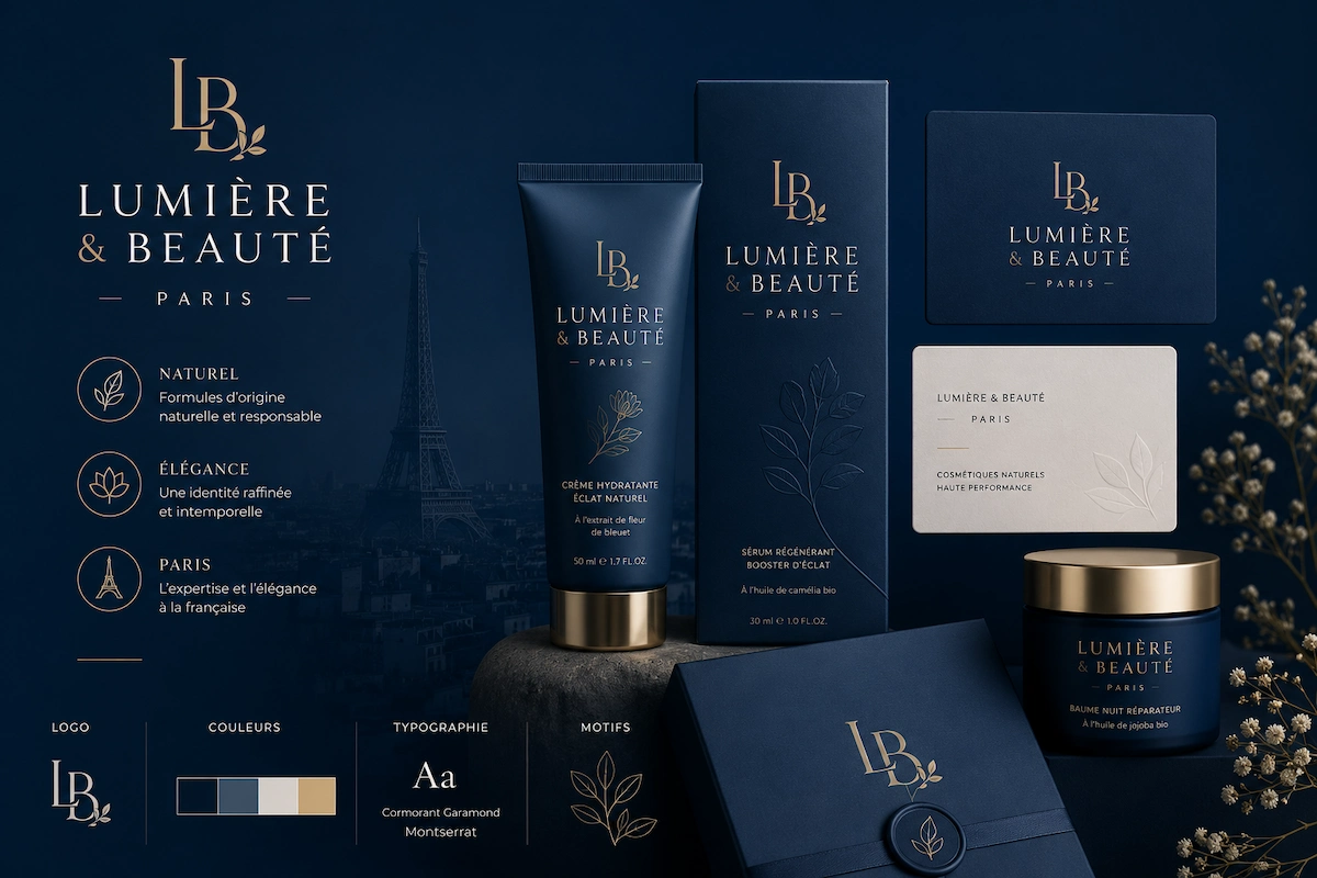 Lumière & Beauté — Identité Visuelle