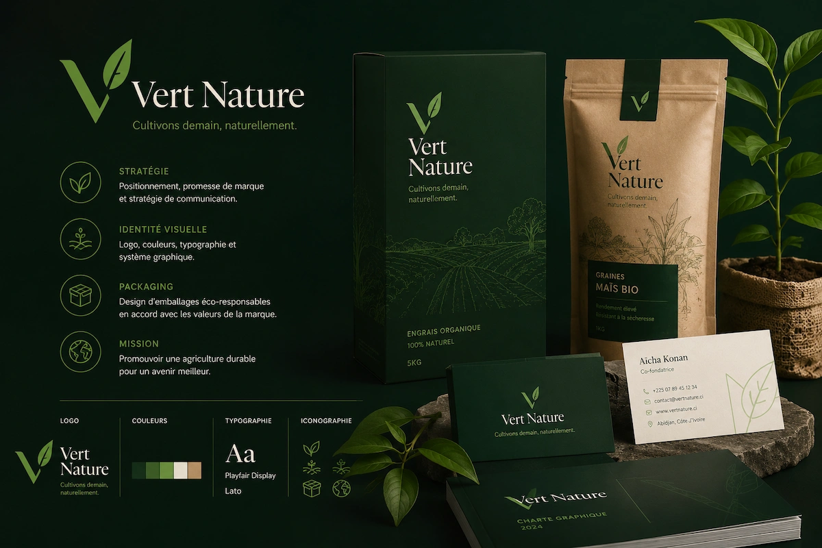 Vert Nature — Branding 360°